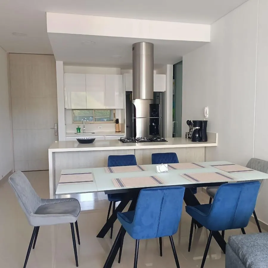 公寓 Samaria - Apartamento En Club De Playa, Santa Marta 哥伦比亚